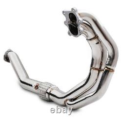 Stainless Exhaust De Cat Bypass Decat Downpipe For Vauxhall Opel Calibra C20let