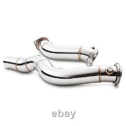 Stainless Exhaust De Cat Bypass Decat Downpipes For Bmw 3 4 Series F80 F82 M3 M4