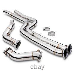Stainless Exhaust De Cat Decat Downpipe 2nd Cats For Bmw 3 4 Series F80 F82 M