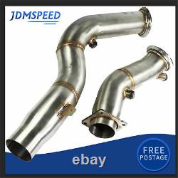 Stainless Exhaust De Cat Decat Downpipe For BMW 4 3 Series F80 M3 F82 M4