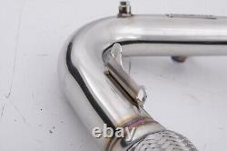 Stainless Exhaust De Cat Downpipe For Ford Fiesta Mk8 1.0 Ecoboost Zetec S 17-18
