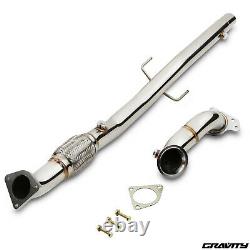 Stainless Exhaust De Cat & Pre Decat Downpipe For Vauxhall Opel Corsa E 1.6 Vxr
