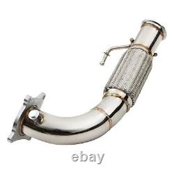 Stainless Exhaust Decat De Cat Down Pipe For Vw Golf Mk6 2.0 Tfsi R 4wd 09-13
