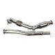 Stainless Exhaust Downpipe Sports Cat Decat For VW Golf MK5 MK6 GTi Audi A3 Leon