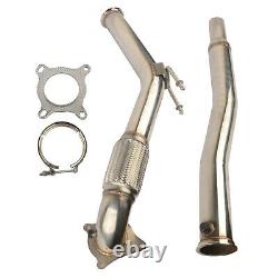 Stainless Exhaust Downpipe for VW Golf Jetta MK5 6 Scirocco Audi 2.0T GV0217