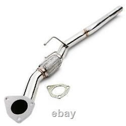 Stainless Exhaust Front De Cat Decat Downpipe For Audi A3 8l 1.9 Tdi Td 130bhp