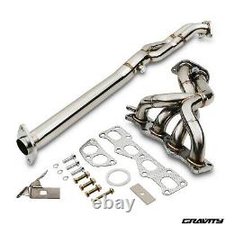 Stainless Exhaust Manifold De Cat Decat Downpipe For Mazda Mx5 Mx-5 Nb Mk2.5 1.8
