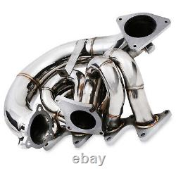 Stainless Exhaust Manifold De Cat Decat Downpipe For Renault Megane Rs 225 250