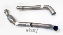 Stainless Exhaust Sports Cat Downpipes For Mercedes E63 Amg M157 W212 5.5 11-16