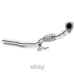 Stainless Race Exhaust De Cat Bypass Decat Downpipe For Audi A3 8l 1.9 Tdi 96-03