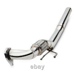 Stainless Race Exhaust De Cat Bypass Decat Downpipe For Seat Leon Toledo 1.9tdi