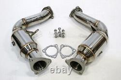 Stainless Sport Exhaust De Cat Decat Downpipe For Audi S5 S6 Q5 Fy Sq5 3.0t