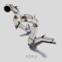 Stainless Sport Exhaust De Cat Decat Downpipe For Lhd Mercedes W213 E63 Amg M178