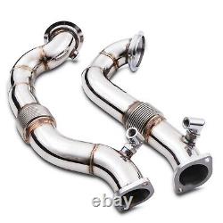 Stainless Steel Decat De Cat Downpipes For Bmw 1 Series E82 E88 135i N54 07-10