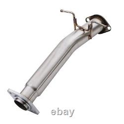 Stainless Steel Decat De Cat Exhaust Front Downpipe For Mazda 3 Mps 2.3l 06-09