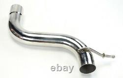 Stainless Steel Exhaust De Cat Decat Downpipe For Ford Mustang 2.3 Ecoboost 3