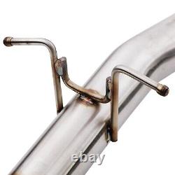 Stainless Steel Exhaust Decat De Cat Downpipe For Mazda 3 Mps 2.3 Turbo 06-09