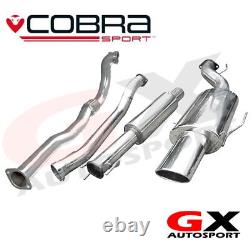 VZ03c Cobra sport Vauxhall Astra G GSi / T Hatch 98-04 Turbo Back Decat Res