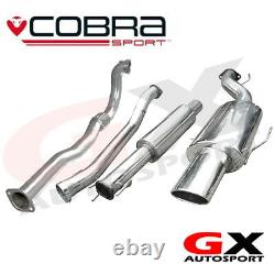 VZ10c Cobra sport Vauxhall Astra G Turbo Coupe 98-04 Turbo Back Decat Res