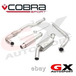 VZ14c Cobra sport Vauxhall Corsa D VXR 10-14 Turbo Back Decat Res