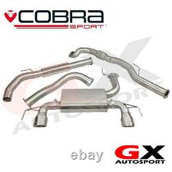 VZ19c Cobra sport Vauxhall Corsa E VXR 15 Turbo Back Decat Res