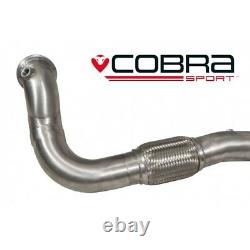 VZ23 Cobra sport Vauxhall Corsa E VXR 15 Front Pipe Decat to cobra